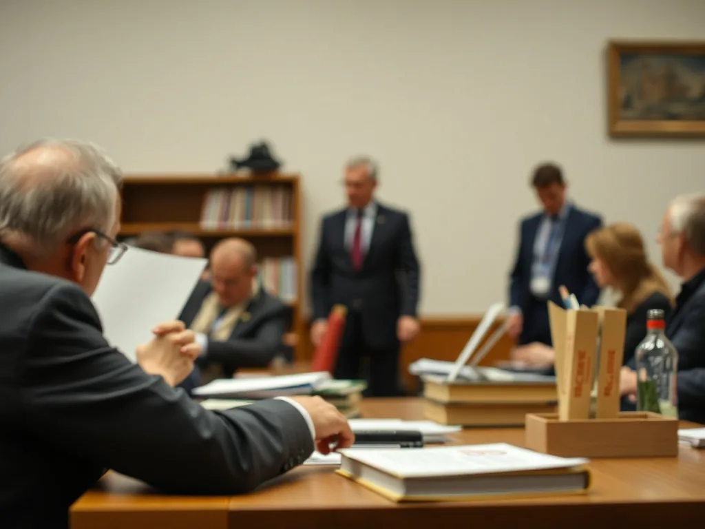 Un avocat explique une clause de rupture conventionnelle à son client