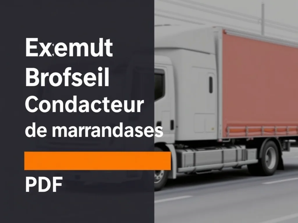 Un dossier professionnel ouvert sur une table, avec des fiches d'activité détaillant des missions de transport, un stylo et une carte routière.