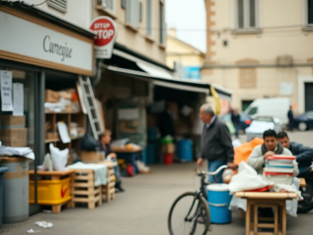 Un écran d'ordinateur affichant l'espace personnel Pôle emploi avec une notification de saisie, entouré de documents administratifs et d'un coffre-fort symbolisant la quotité insaisissable